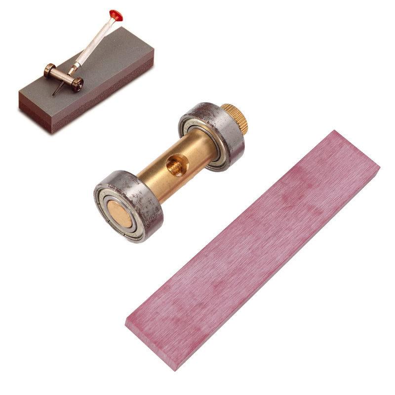 3000 Grit Sharpening Stone Set, Watch Screwdriver Sharpener, Sharpening Guide Grinding Tool for Convenient Wristwatch Repair
