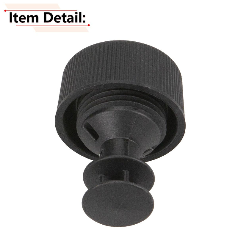 RLB-HILON Power Steering Reservoir Cap Compatible with Freightliner Columbia Coronado FL112 FL50 FL120 FLD120SD FLD132, for Kenworth T270 T370, for Q347367