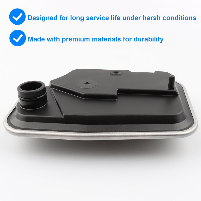 Auto Transmission Filter Kit, Replace 58617 Compatible with Ford Mazda 4F27E - 2000-2016 Focus, 2004-20012 Mazda 3, 2006-2010 Mazda 5, 2003-2005 2007 Mazda 6, 1999-2003 Protege, 2002-2003 Protege5