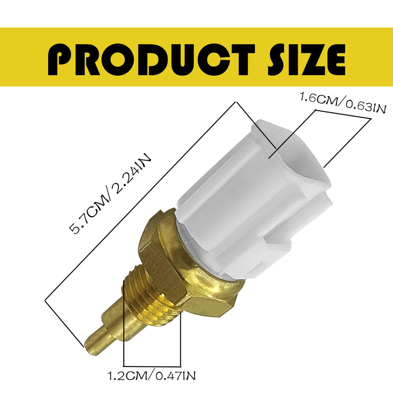 Coolant Water Temperature Sensor, Compatible with T0yota, High-Lander, Lexus, RAV4, Camry, Land Cruiser, Ava-lon, Corolla, Sequoia, ES350, Replace 89422-33030 89422-06010 179700-0480