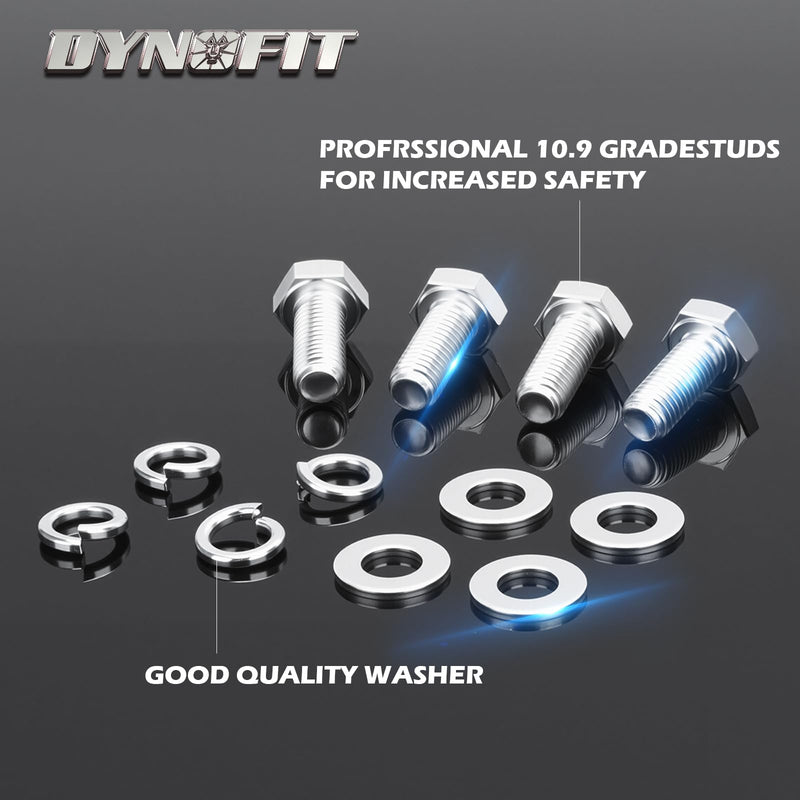 Dynofit 2 Inch Leveling Lift Kit for Tundra & Sequoia, 2" Front Raise Suspension Strut Spacers for 2007 2008 2009 2010 2011 2012 2013 2014 2015 2016 2017 2018 2019 2020 2021 2022 2023 2024 2025 Tundra Front 2inch 07-24 tundra