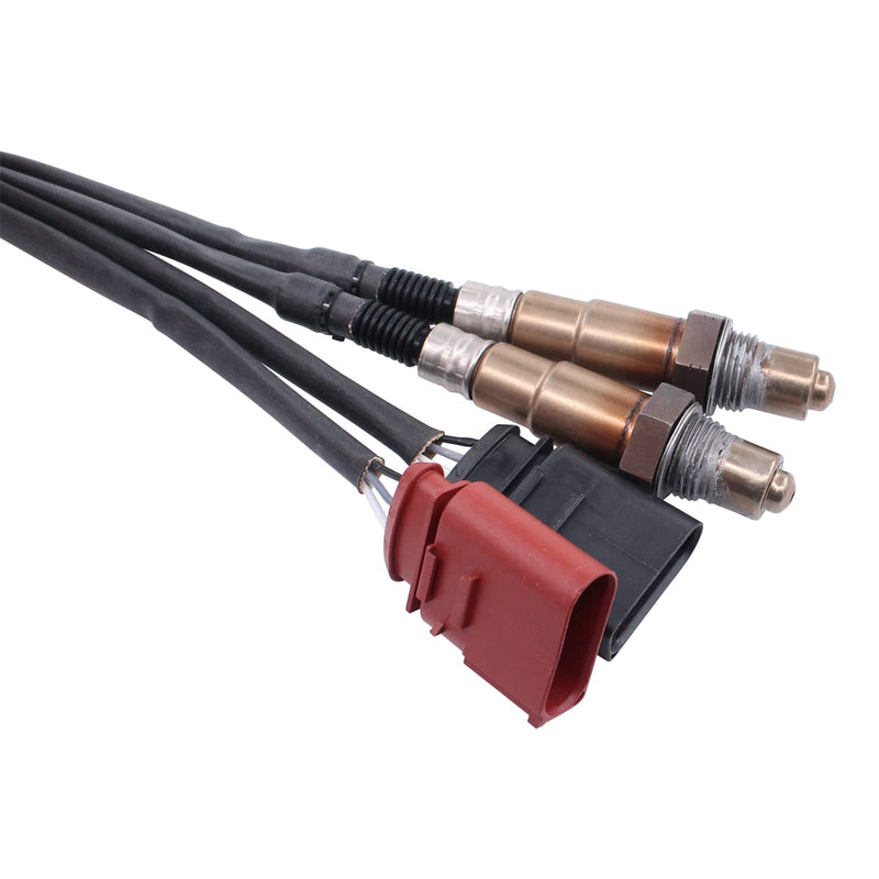 MOTOKU Set of 2 Front Rear Upstream and Downstream O2 Oxygen Sensor for VW Beetle Golf Jetta 1998-2005 for Audi TT 2000-2006