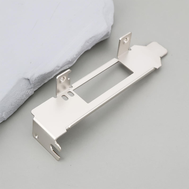 Low Profile NIC Bracket Replace OEM MTM005078 Compatible with Mellanox CX312B MCX312B-XCCT Half Height PCIe