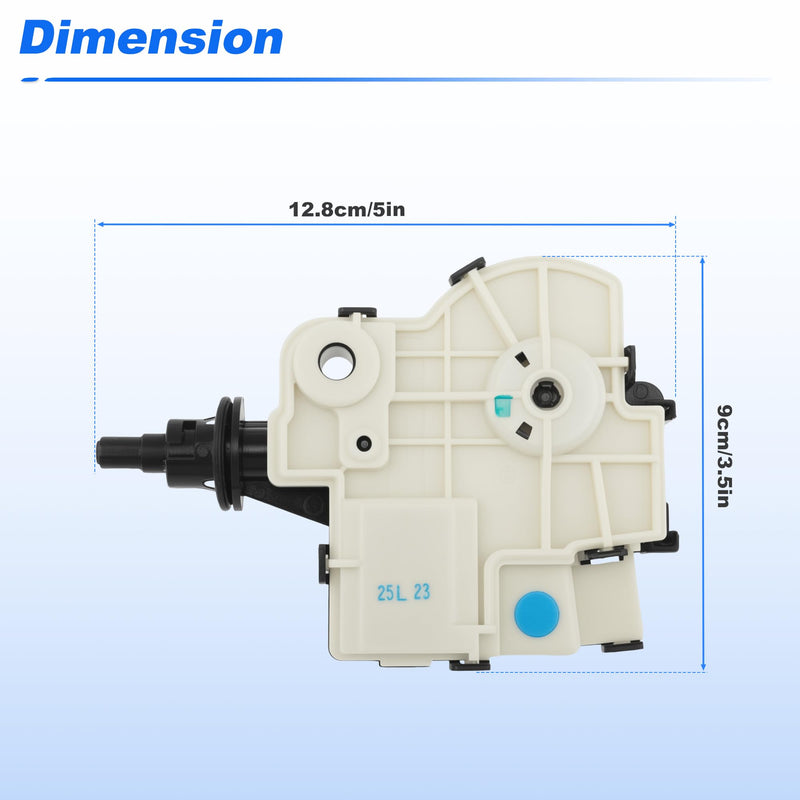 77030-07010 Fuel Door Lock Latch Assembly with Motor for Toyota Camry 2018-2022 for Toyota Avalon 2019-2022, Gas Door Lock Latch 7703007010, Fuel Filler Door Lock Assembly