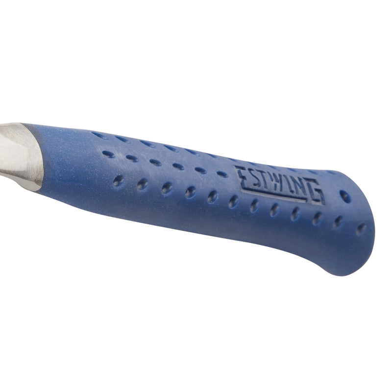 ESTWING Hammer - 16 oz USA Made Curved Claw Hammer with Smooth Face & Shock Reduction Grip - E3-16C 16 oz (Ounces)