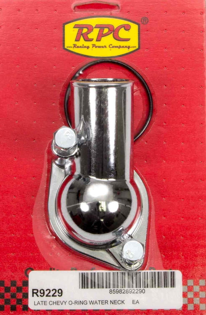 Company R9229 Chrome Water Neck for Chevy V8
