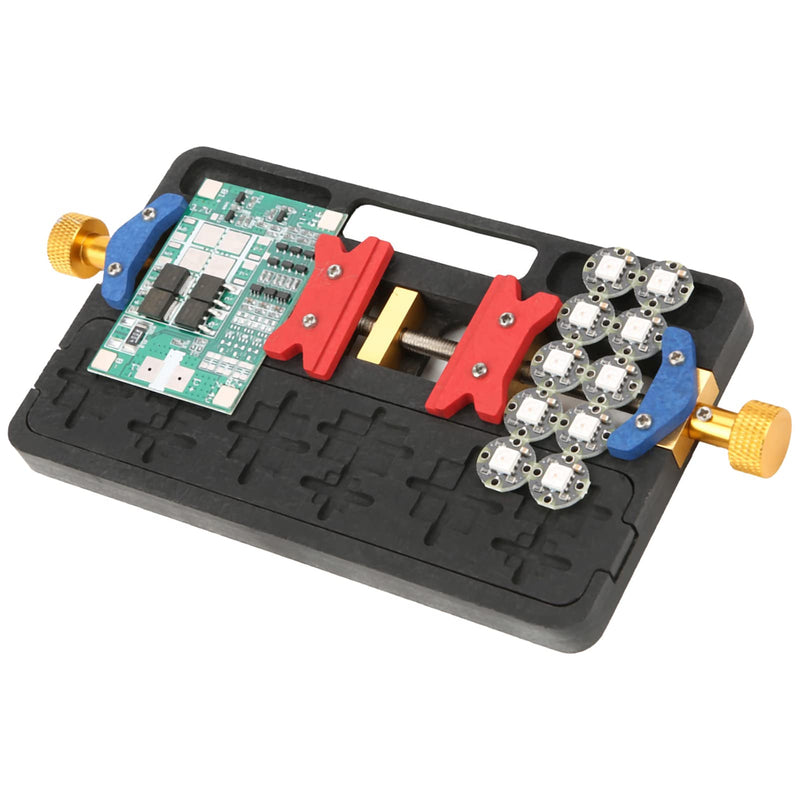 Circuit Board Holder Phone Repair Clamping Tool BGA Fixture IC Chip Soldering PCB Circuit Board Holder Accessories Soldering Board PCB Holder Soldering Clamps