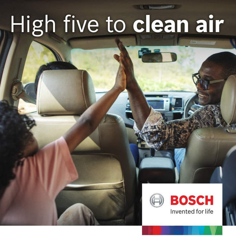 BOSCH 6090C HEPA Cabin Air Filter - Compatible with Select Ram 1500, 1500 Classic, 2500, 3500, 4500, 5500 Trucks 7.9" x 8.7" x 1.1"