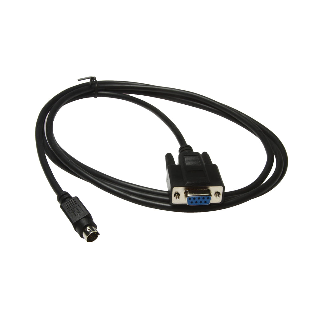 50ft VISCA PTZ Camera Control Cable for Sony EVI/BRC/SRG Series RS232 8 Pin Mini DIN to DB9F Serial 9pin Serial / 8pin VISCA 50FT