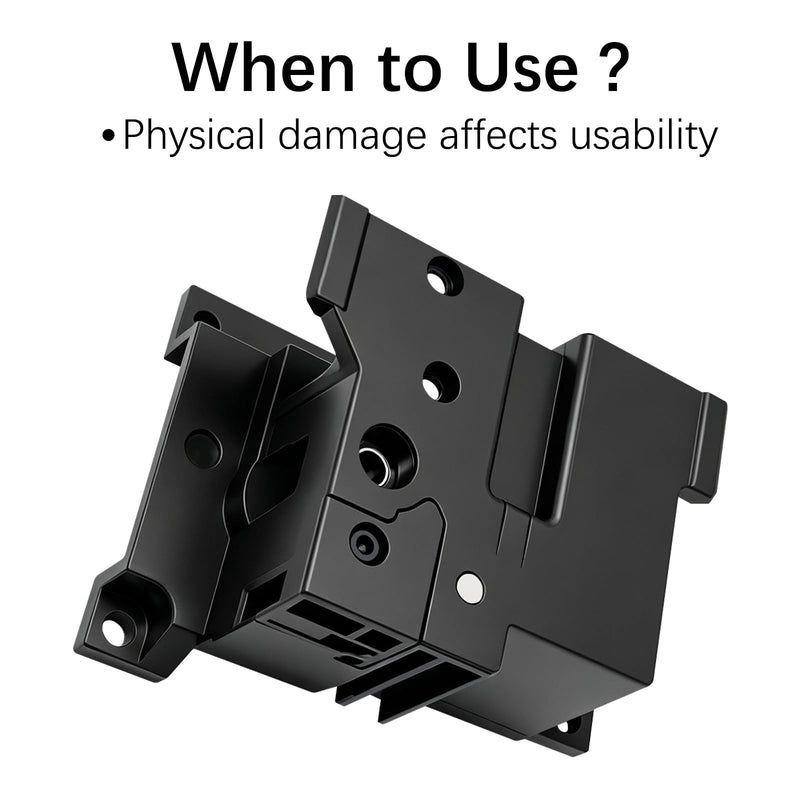 Original Bambu Lab Extruder Unit Front Cover Assembly OEM Replacement Part for P2S 3D Printer – Extruder Front Protective Cover – Dustproof Housing for Extruder Unit for Bambu Lab P2S Accessories