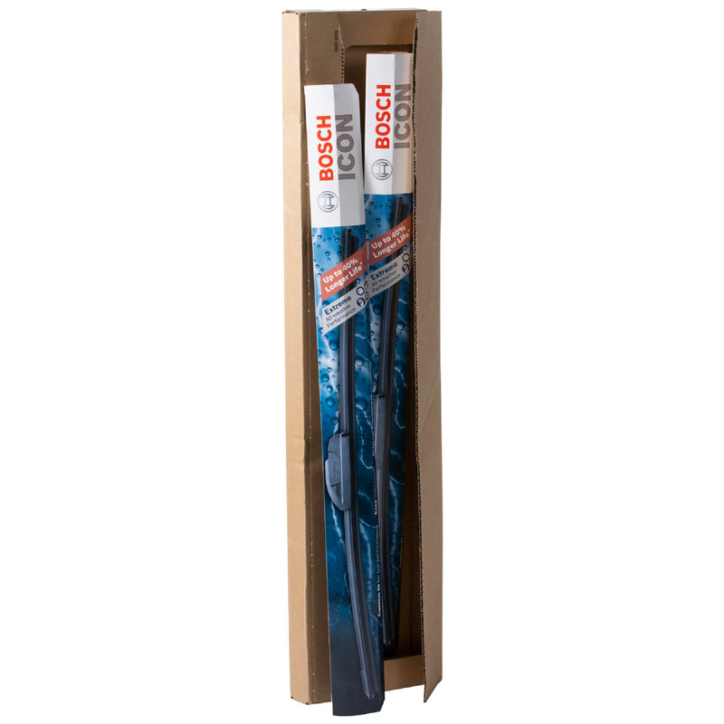 BOSCH 22A22B ICON Beam Wiper Blades - Driver and Passenger Side - Set of 2 Blades (22A & 22B) Front (22A & 22B) , 2 Blades ( Pack of 1) ICON Combo Pack (Front)