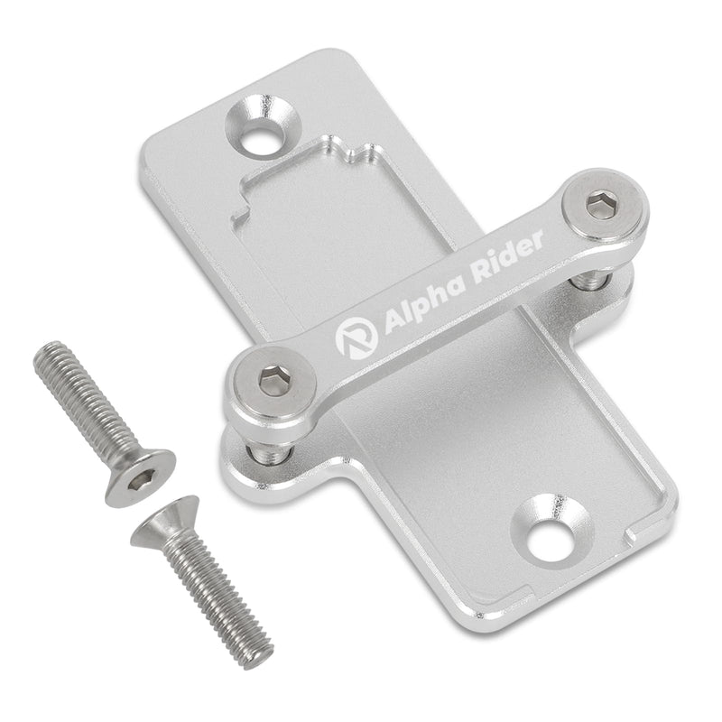 Motoparty Billet Flex Fuel Sensor Mount/Bracket for GM 13577429 57824279 Ethanol Bracket AEM 30-2200