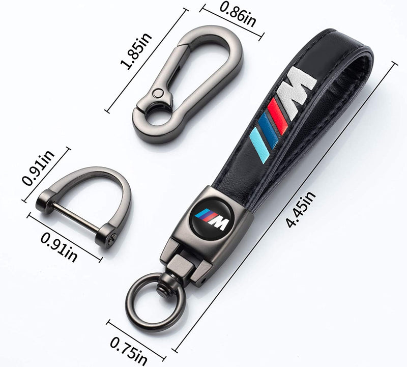 Leather Car Keychain Keyring for Car Baomma