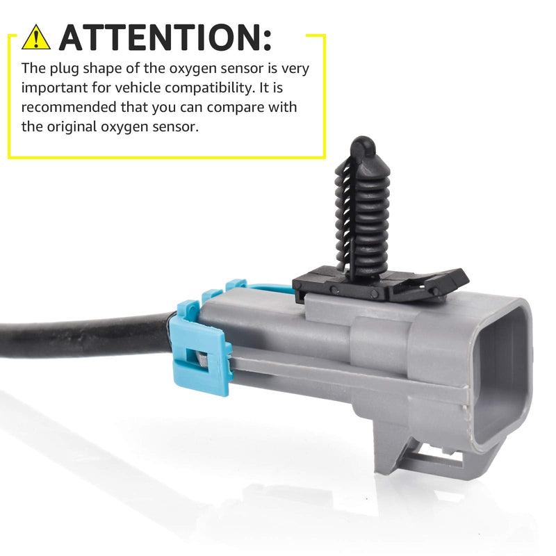 Nifeida 234-4668 Oxygen O2 Sensor Upstream fit for 2003-2014 Silverado Suburban Avalanche Tahoe Cadillac GMC Yukon XL Buick Pontiac Saturn Isuzu Truck 15284