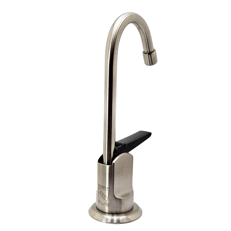 Westbrass D203-NL-20 6" Touch-Flo Style Pure Cold Water Dispenser Faucet, 1 Pack, Stainless Steel