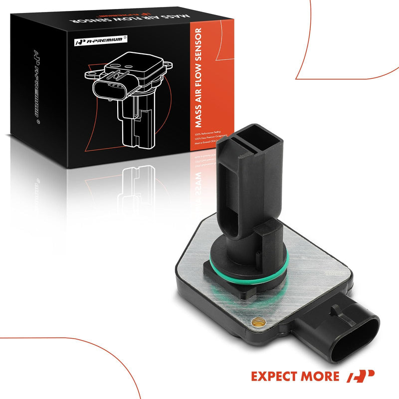  [AUSTRALIA] - A-Premium Mass Air Flow Sensor Meter - W/O-Ring & Bolts - OHV 6Cyl 3.8L - Compatible with Chevy, Pontiac, Buick & Olds, Camaro, Impala, Regal, Firebird, LSS & More, Replace for# 12568877, 19112543