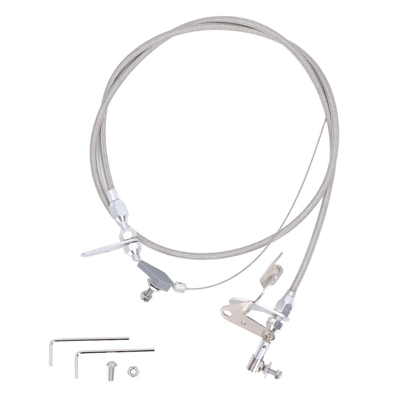 Car Kickdown Cable for CHRYSLER for DODGE for PLYMOUTH 727 Stainless Steel 158cm Length Throttle Wire Replacement