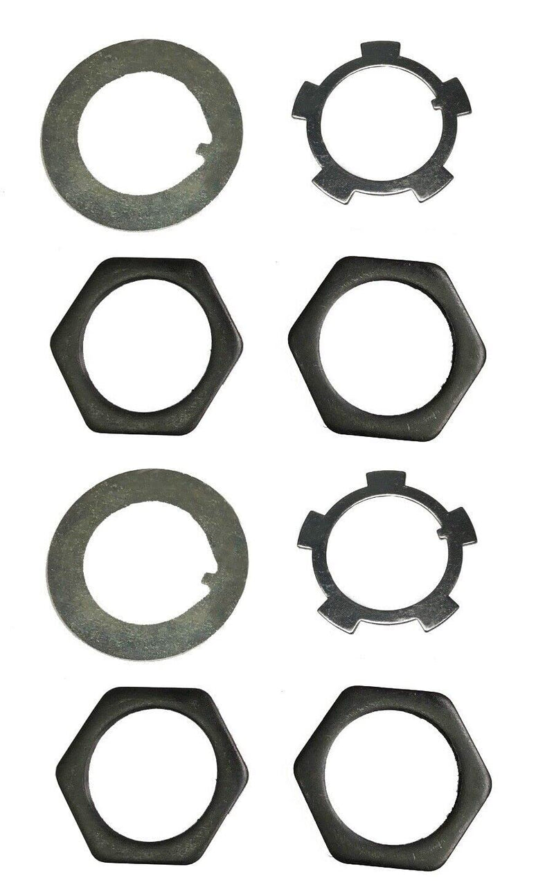 54mm 43521-60011 Front Adjusting Hub Nut Kit Fit for Toyota 4Runner T100 4WD, Axle Hub Spindle Lock Nut Wash Kit for Land Cruiser 40 50 60 70 80 100 Series for Lexus LX450 LX470 for Hiluxs 4X4