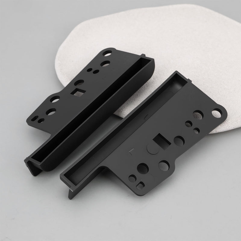1 Pair Double DIN Car Stereo Fascia Mount Brackets Compatible with Toyota Celica MR2 RAV4