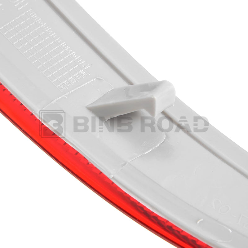 2Pcs Rear Bumper Reflector 63147240997 + 63147240998 Left Right Red Trim Compatible with BMW X5 E70 2009-2013 Left+Right
