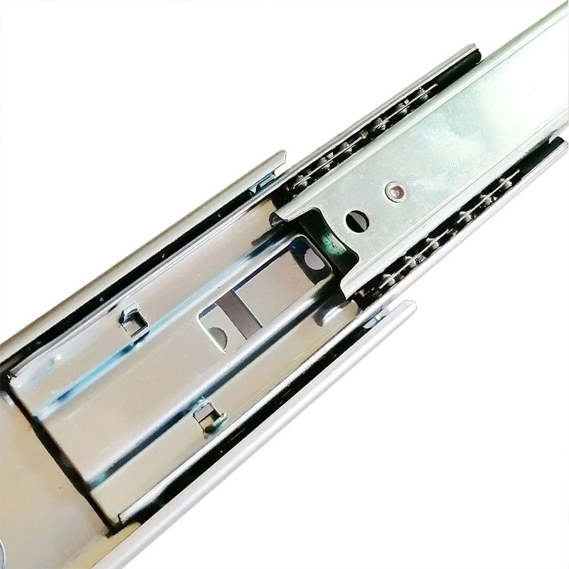 6 inch Length Full Extension Drawer Slides Telescopic Ball Bearing Slide Rail for Furniture 1 Pair (Pack of 2) 6 Inch (Pack of 2)