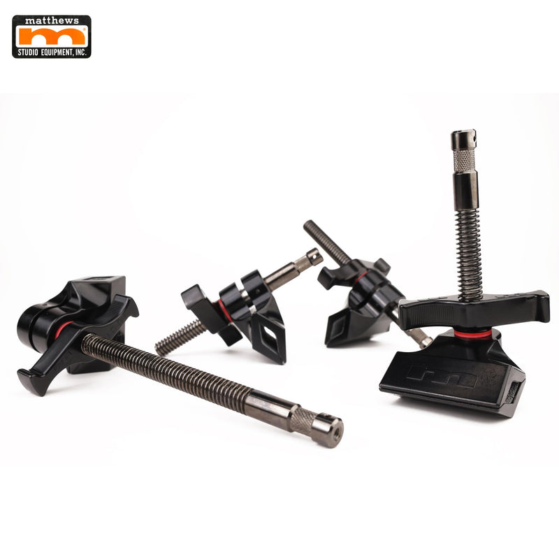 Professional, Studio-Grade 3" Center Jaw Black Matthellini Clamp Limited Edition Hardware for Mounting Cameras, Lights, Diffusion, Accessories for Content Creators, Photographers, and Filmmakers