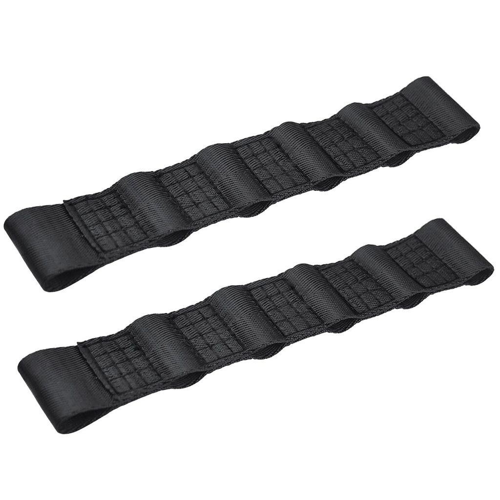 Door Straps for Jeep Wrangler TJ YJ JK JKU JL JLU 1987-2025,Adjustable Door Limiting Check Straps for Jeep Wrangler,Black(Pack of 2),Load 1000 Lb