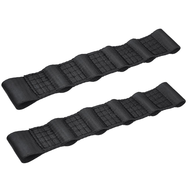 Door Straps for Jeep Wrangler TJ YJ JK JKU JL JLU 1987-2025,Adjustable Door Limiting Check Straps for Jeep Wrangler,Black(Pack of 2),Load 1000 Lb