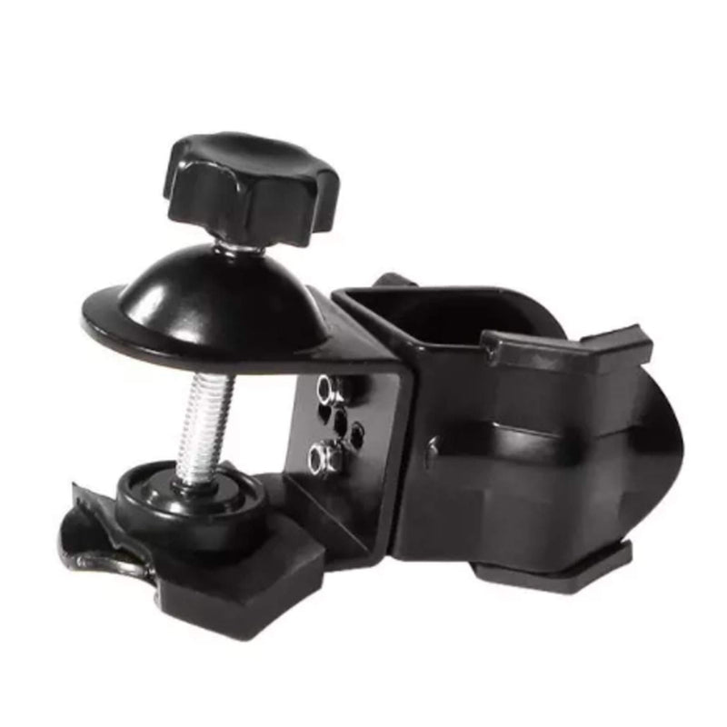 Selens 2 Pieces Heavy Duty Metal Dual Double U Clip C Clamp Type Bracket Mount for Photo Studio Boom Arm Light Stand