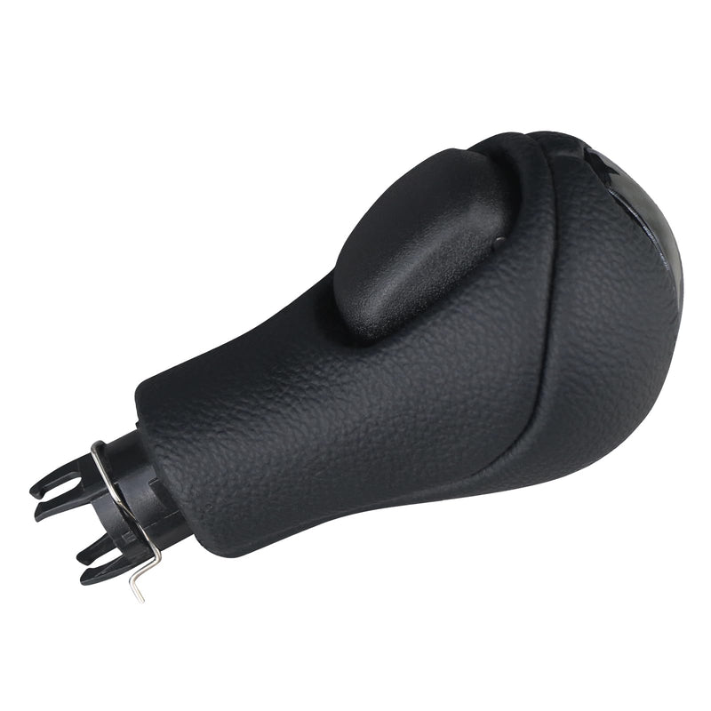 APPERFiT Gear Shift Knob for Automatic Transmission Gear Shifter 34910-JK03A 34910-1LA6C Compatible with Infiniti EX35 FX35 FX50 G25 G35 G37 Q60 QX50 QX56 QX70 Black & Carbon Fiber