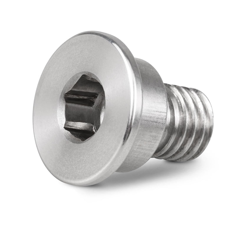 Bevinsee Brake Disc Rotor Screw 34211161806 Compatible with BMW E36 E46 E90 E91 E92 E93 E39 E60 E61 E88 F30 Z3 Z4 320i 323i 328i 330Ci 330d 330xi 335i 525i 530i, Stainless Steel Retaining Screw Stainless Steel-1