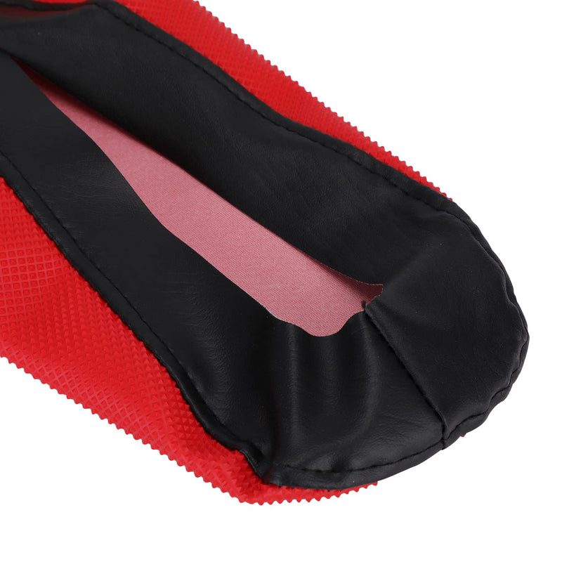 JFG RACING Dirt Bike Seat Cover Particle Surface Gripper Soft Seat Cover Universal for CRF CR XR YZ TTR PW WR DRZ RM RMZ KX KLX EXC SX SSR Apollo SDG Thumpstar Dirt Pit Bike Red