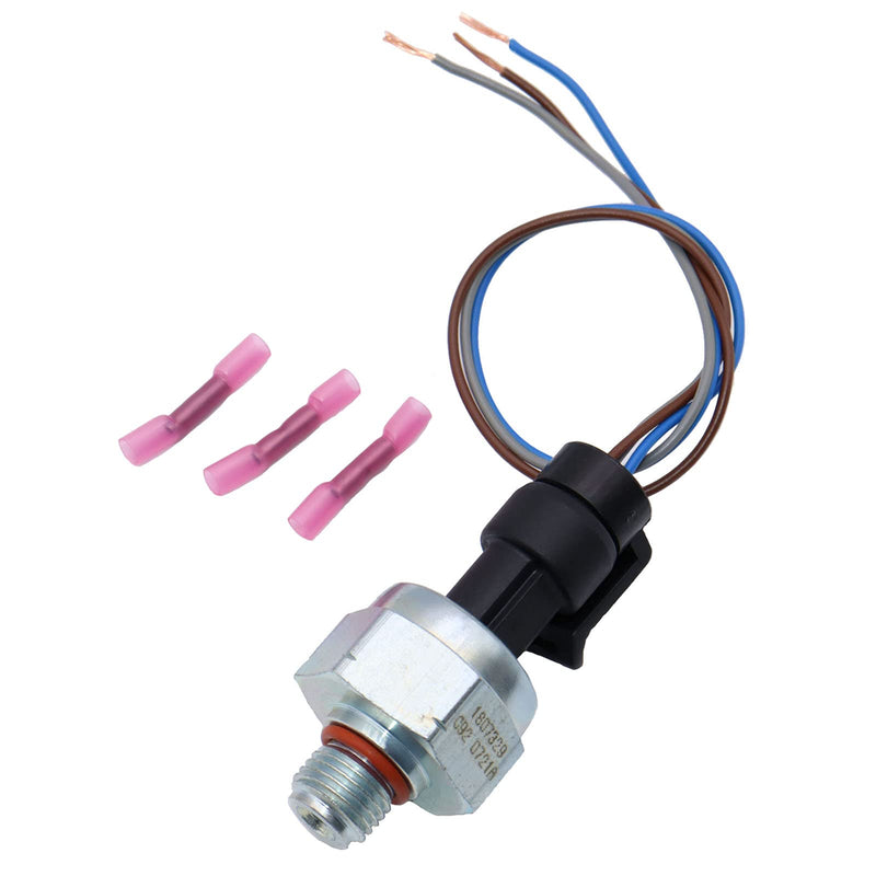 7.3 ICP Injection Control Pressure Sensor & Pigtail Kit Compatible with Ford Powerstroke 7.3L Diesel ICP102 1807329C92 F6TZ-9F838-A F4TZ9F838A F6TZ9F838A CM5227 112841