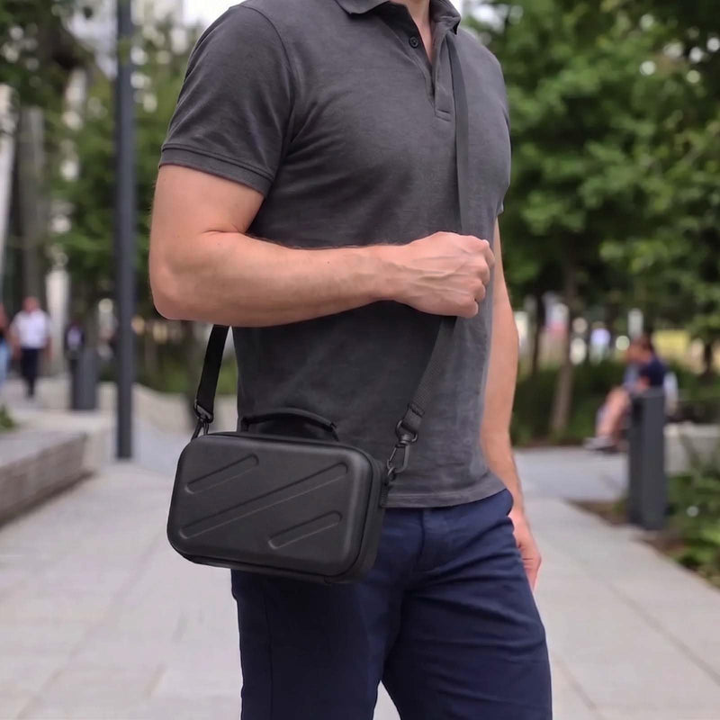 Luna Ultra Carrying Case, Shoulder Bag for Insta360 Luna Ultra Creator Bundle, Compatible with POV Head Tracker, Includes Removable Shoulder Strap