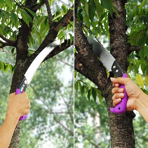 Samurai Sheathed Curved Blade Saw with Large-middle Teeth 270mm