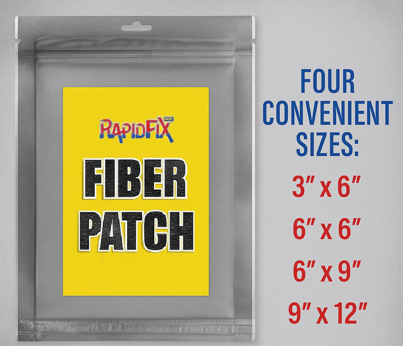RapidFix UV Fiber Repair Patch 9"x 12", 6121912ES 9" x 12"