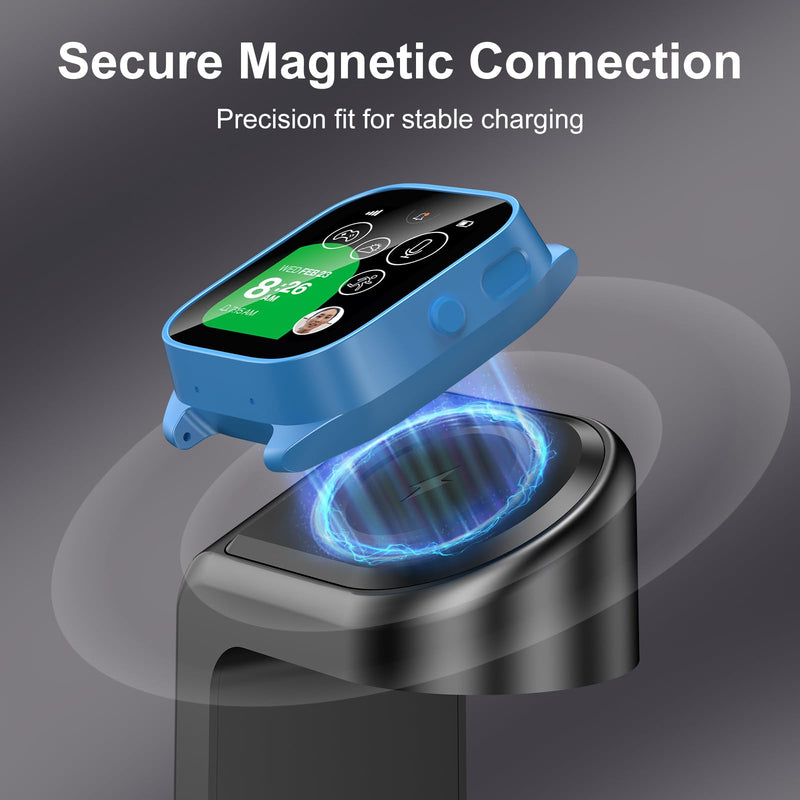 Charger Dock Compatible with Gizmo Watch 3 Adventure, Fast Charging Watch Dock with 4.92 Ft Cable & Adapter,Kids Smartwatch Accessories(Adventure)