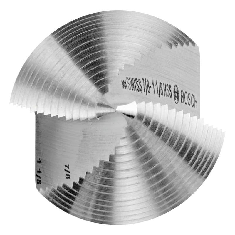 Bosch SDC2 3/16 in. to 7/8 in. High-Speed Steel Turbo Step Drill Bit