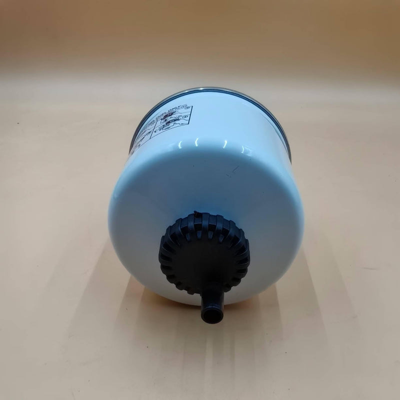 Fuel Filter 87801434 Secondary Fuel Water Separator with Drain Compatible with Ford 345D 445D 545D 3930 New Holland LS180 LX885 L865 LX985 Replace WIX WF10082 Fuel Filter