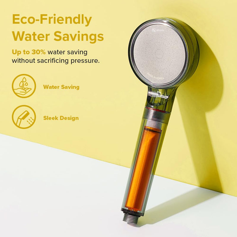 Bluvia Vitamin C Filtered Shower Head with Handheld High Pressure Handheld Shower Head with Filter