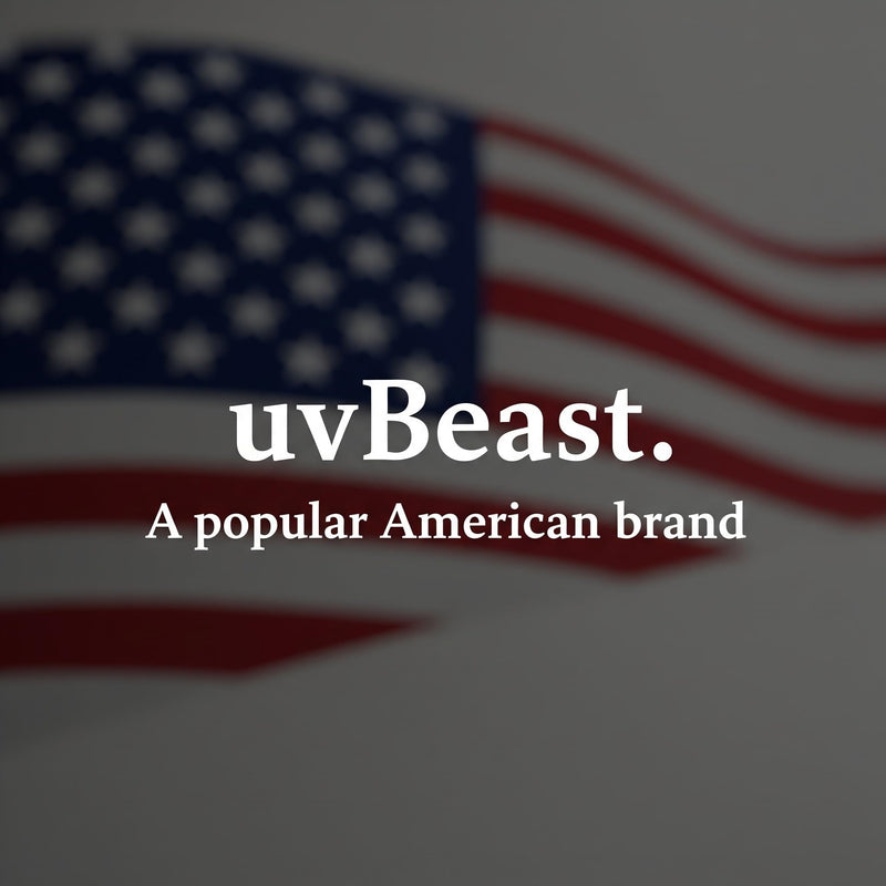 uvBeast New V3 MINI 385-395nm - Black Light UV Flashlight – Low Contamination Ultraviolet - Professional Grade High Power 5 Core UV LED – USA Stock