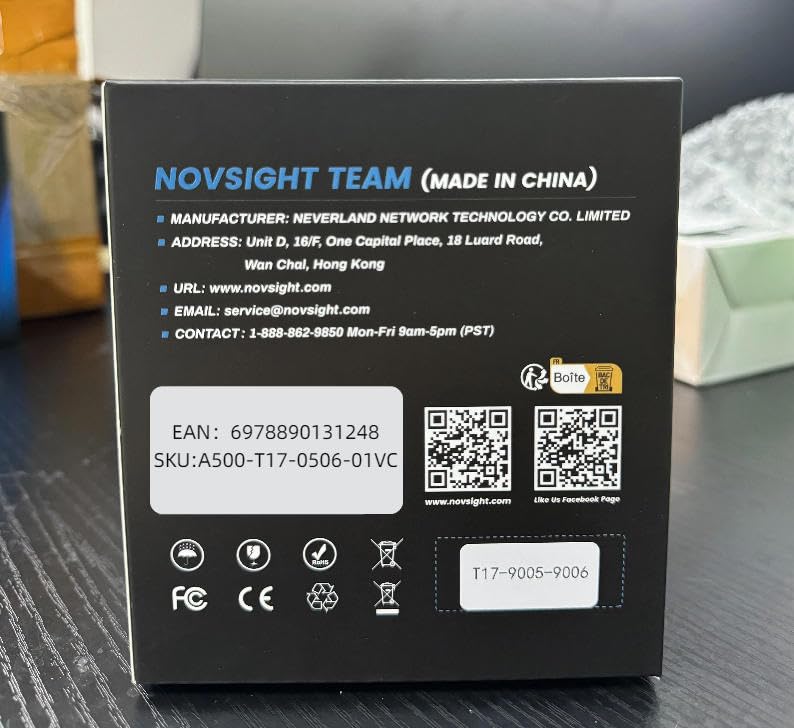  [AUSTRALIA] - NOVSIGHT 90𝟎𝟓 90𝟎𝟔 Fog Light Bulbs - 1:1 Mini Size 90𝟎𝟓/𝐇𝐁3 90𝟎𝟔/𝐇𝐁4 Fog Bulbs Combo, 600% Bright 6500K White Fanless LED Light Bulbs, Easy Install, Plug and Play, Pack of 4 9005&9006