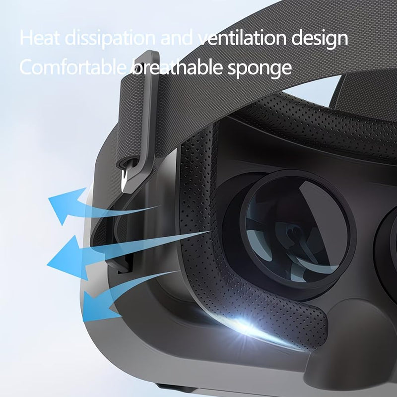 Ultra HD 4K, Virtual Reality Glasses, Theater-Grade, Myopia-Friendly, Gift Choice