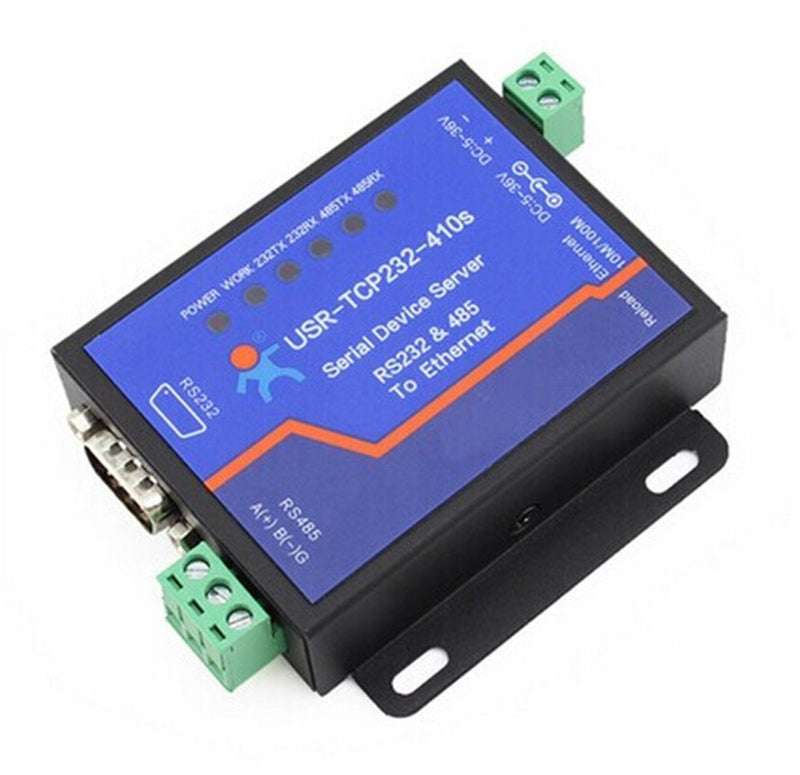 Usr-Tcp232-410S RS232 / RS485 Serial to Ethernet Adapter/IP Device Server Ethernet Converter Support DHCP/DNS (1) 1
