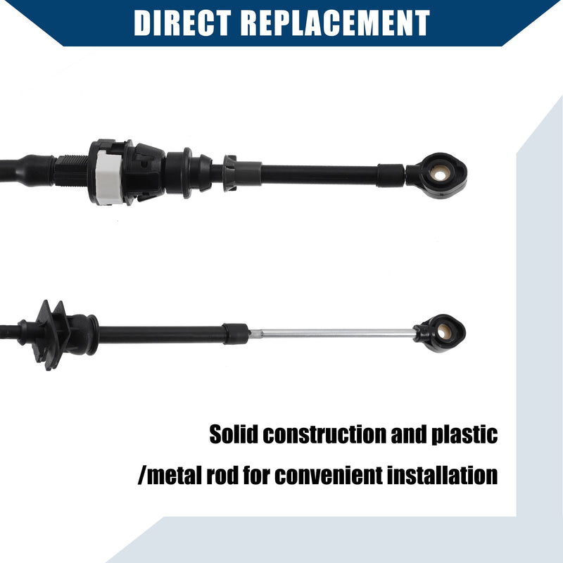 F5TZ-7E395-A/Inner/Automatic Transmission Gear Shifter Cable for Ford F150 1992-1996 for Ford Bronco 1992-1996 / Auto Trans Control Lever Cable/Plastic / 1 Pcs/Black