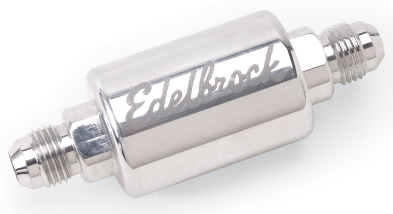  [AUSTRALIA] - Edelbrock 8129 Polished Aluminum Fuel Filter
