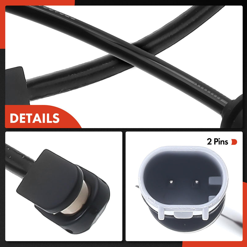 A-Premium Front and Rear Disc Brake Pad Wear Sensors Compatible with BMW X5 2011-2018, X6 2011-2019, 2-PC Set