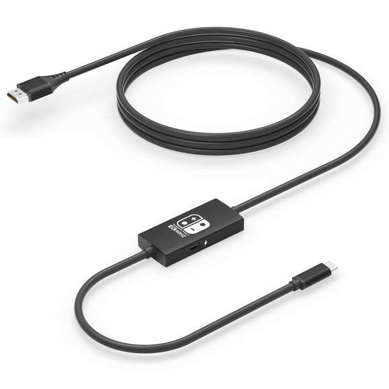 Travel Portable Switch 2 Dock for Nintendo Switch 2/1/OLED HDMI Cable | Plug-and-Play, 6ft, 4K@60HZ, PD 100W Charging, Portable Base, Travel Dock