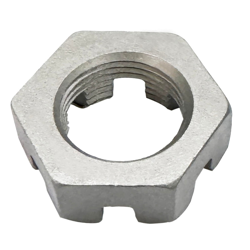 TANG Trailer Nut Set, 3 Pieces, 1" Lock Nut, Stainless Steel, 1''-14, Right Hand, Fully Threaded
