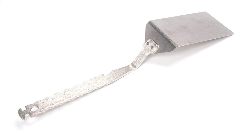 Spatula - Burger Flipper, Grilling Tool, Grate lifter, Bottle opener - Made in USA
